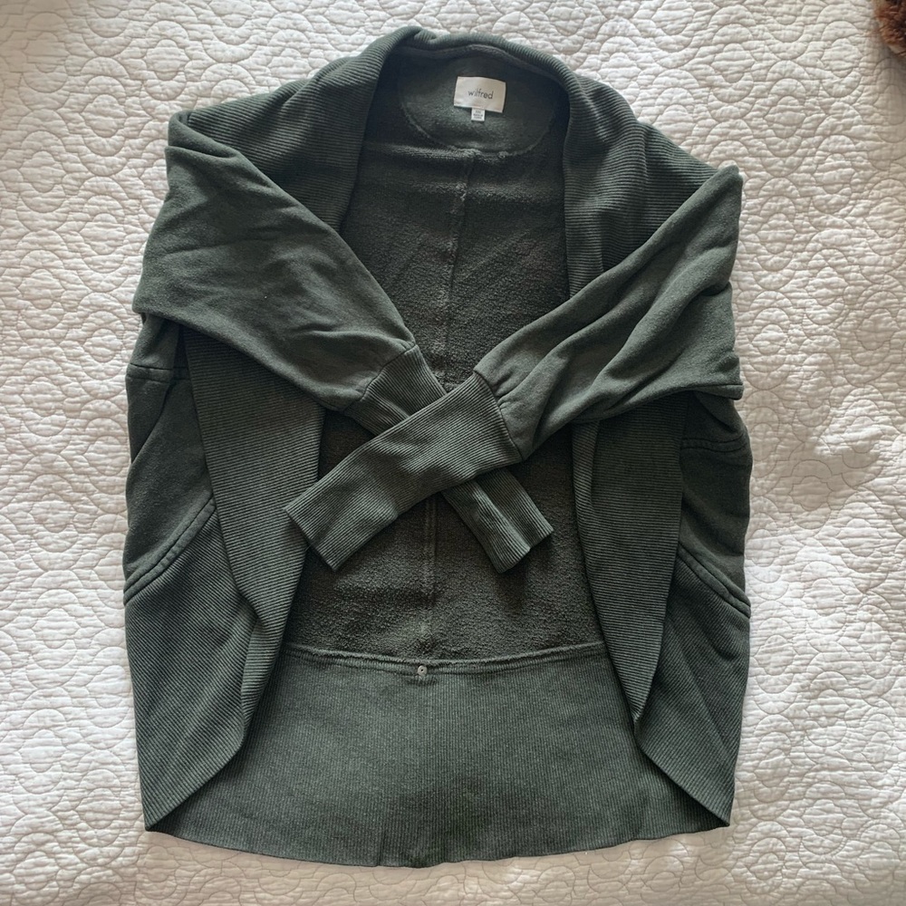 Wilfred green cardigan
